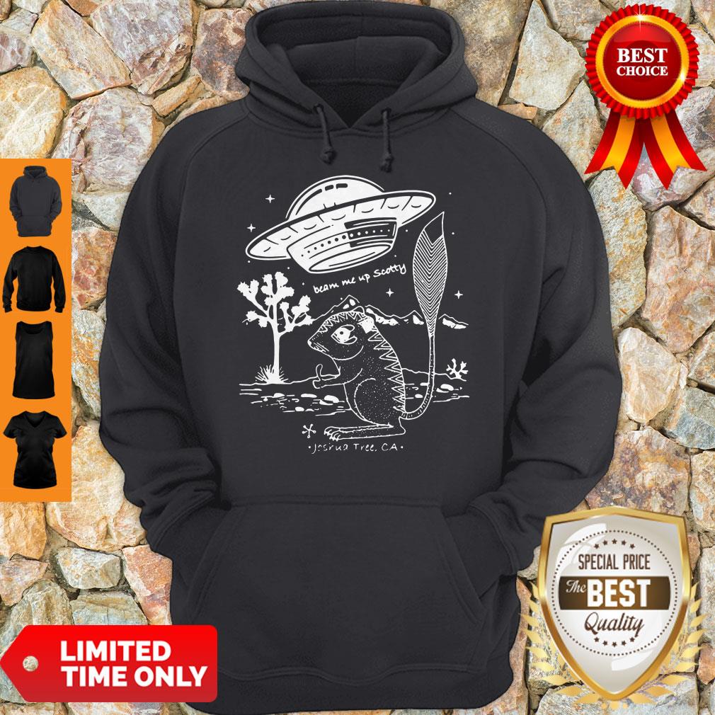 Premium Endangered Kangaroo Rat Joshua Tree Beam Me Up Scotty Shirt - Image 3