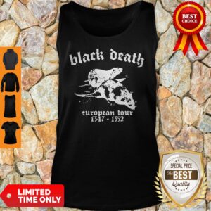 Alternative view of Premium Black Death European Tour 1347 - 1352 Shirt