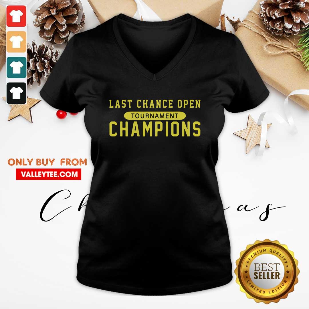 Lovely Last Chance Open Tournament Champions Shirt - Image 3