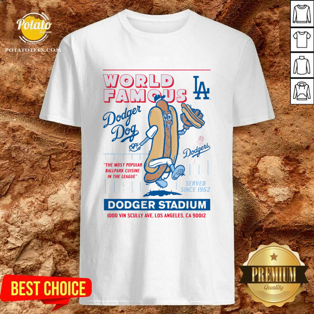 Dodger Dog Tee Los Angeles Dodgers T-Shirt