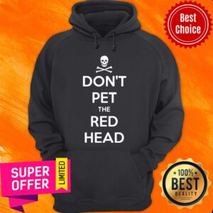 Alternative view of Nice Skull Don't Pet The Red Head Shirt