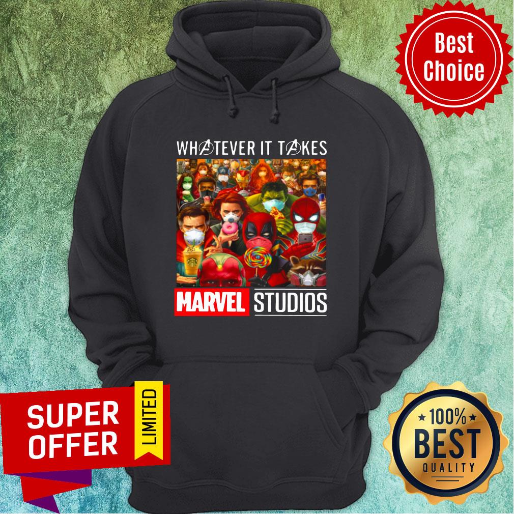 Nice Whatever It Takes Marvel Studios Avengers Face Mask Shirt - Image 3