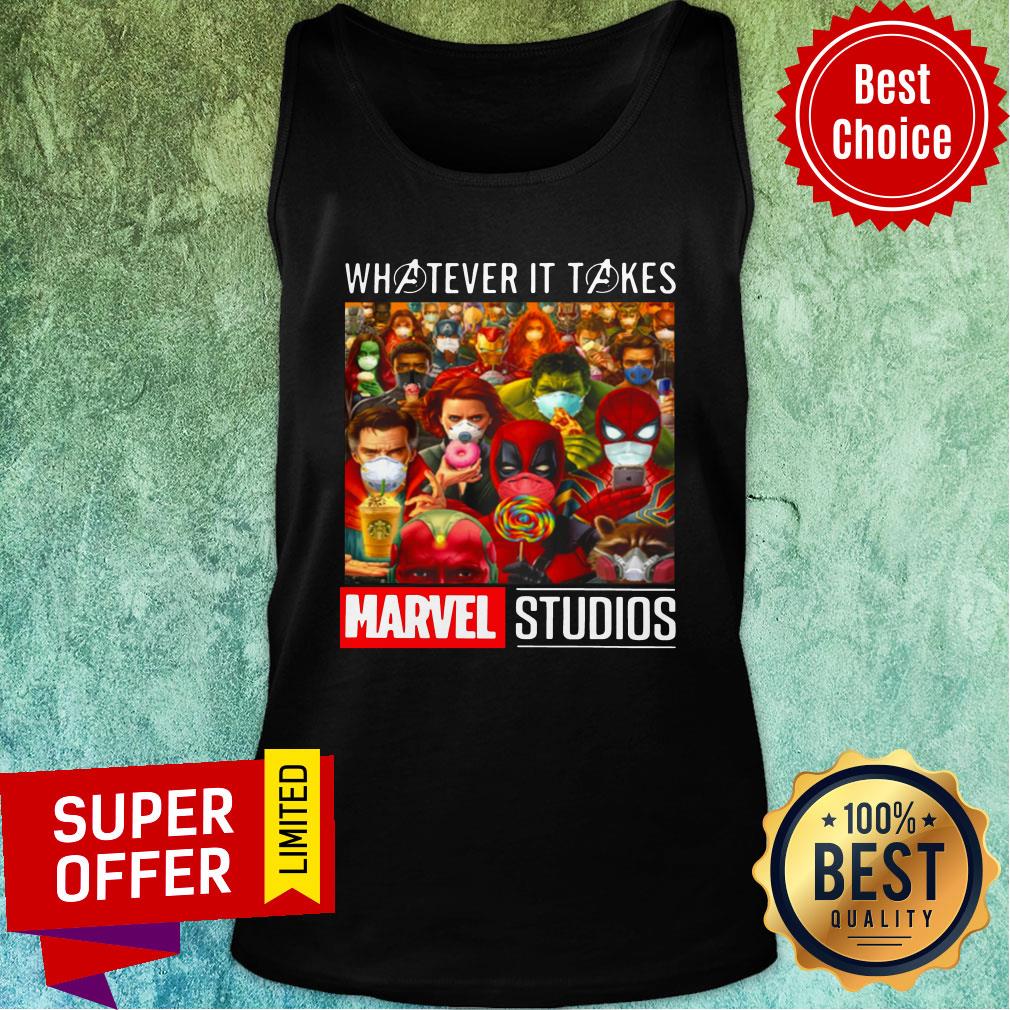 Nice Whatever It Takes Marvel Studios Avengers Face Mask Shirt - Image 5