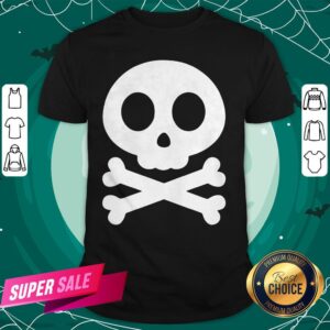 Cute Skull And Crossbones Day Of The Dead Shirt