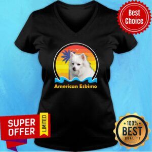 Alternative view of Funny Cute American Eskimo Shirt