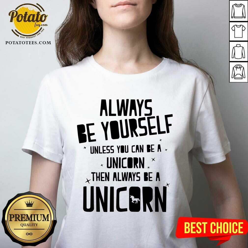 Always Be Yourself Unicorn Shirt - Image 2
