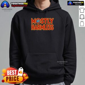 Alternative view of Nice Mostly Harmless Douglas Adams' Hitchhiker's Guide To The Galaxy Series 1992 T-Shirt