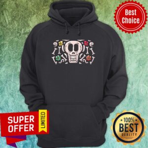 Alternative view of Happy Mexican Bone Skull Dia De Muertos Day Of Dead Shirt