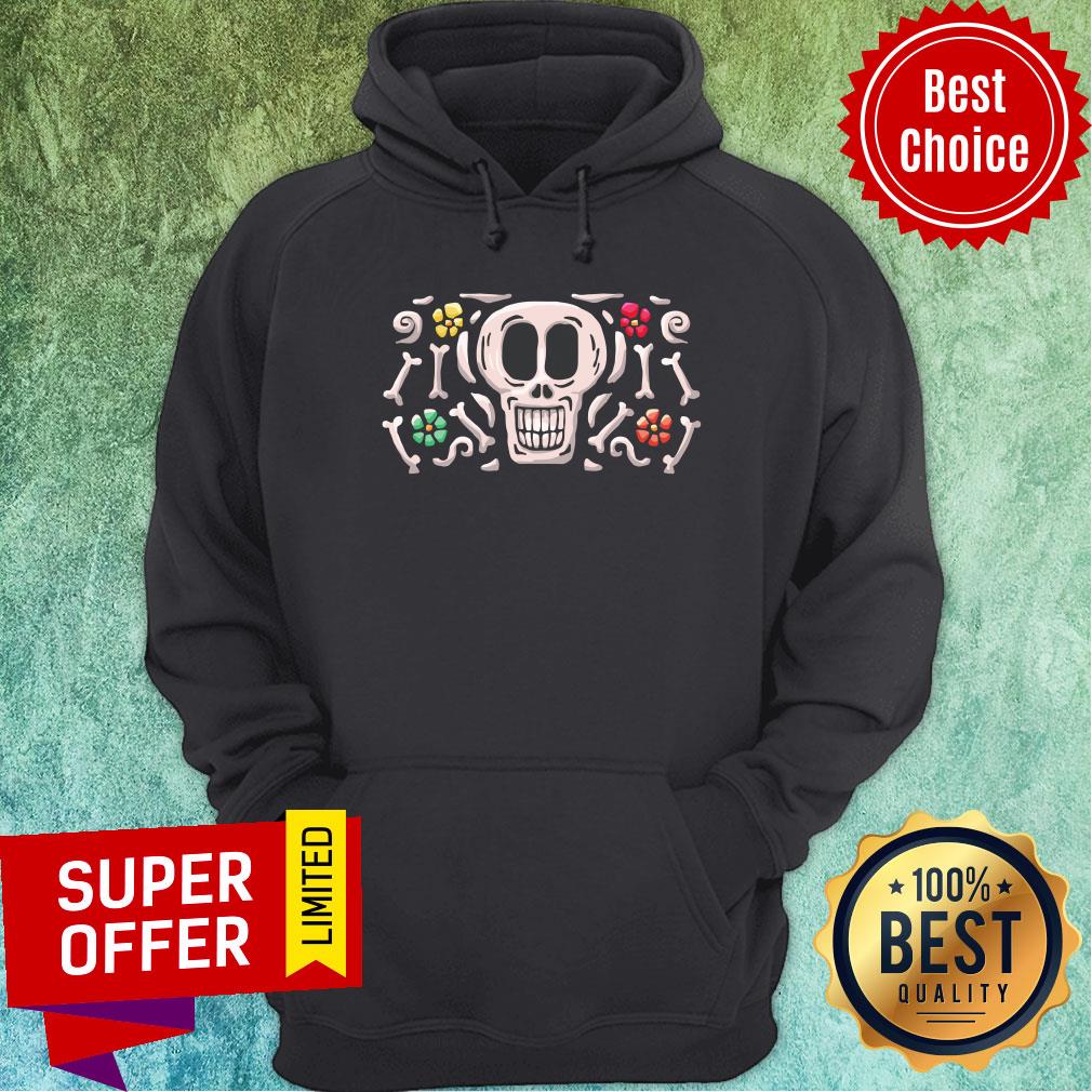 Happy Mexican Bone Skull Dia De Muertos Day Of Dead Shirt - Image 2