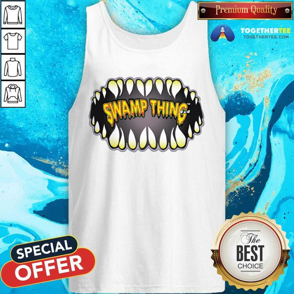 Swamp Thing 4x4 Adult T-shirt - Image 4