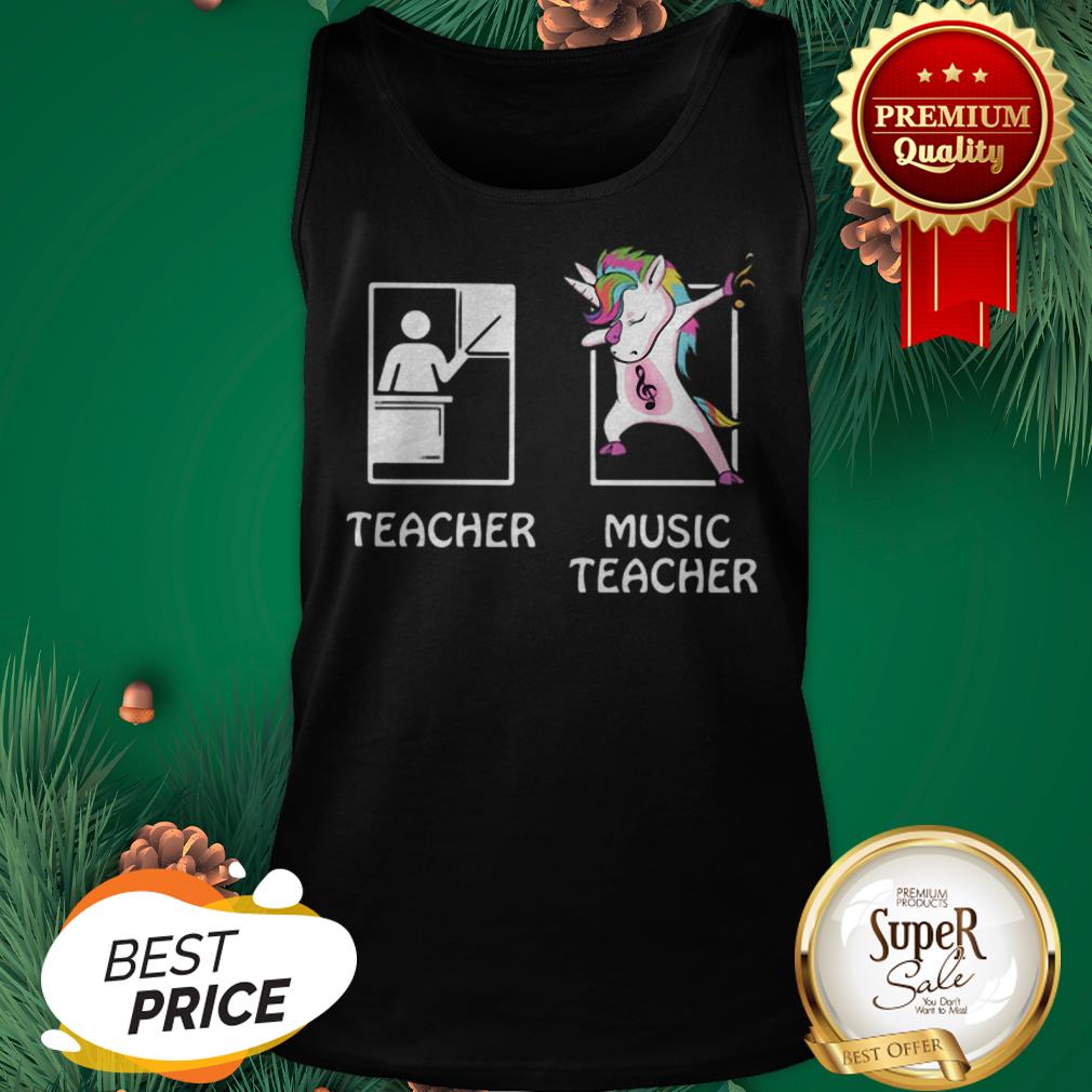 Teacher Unicorn Music Teacher Shirt - Image 3