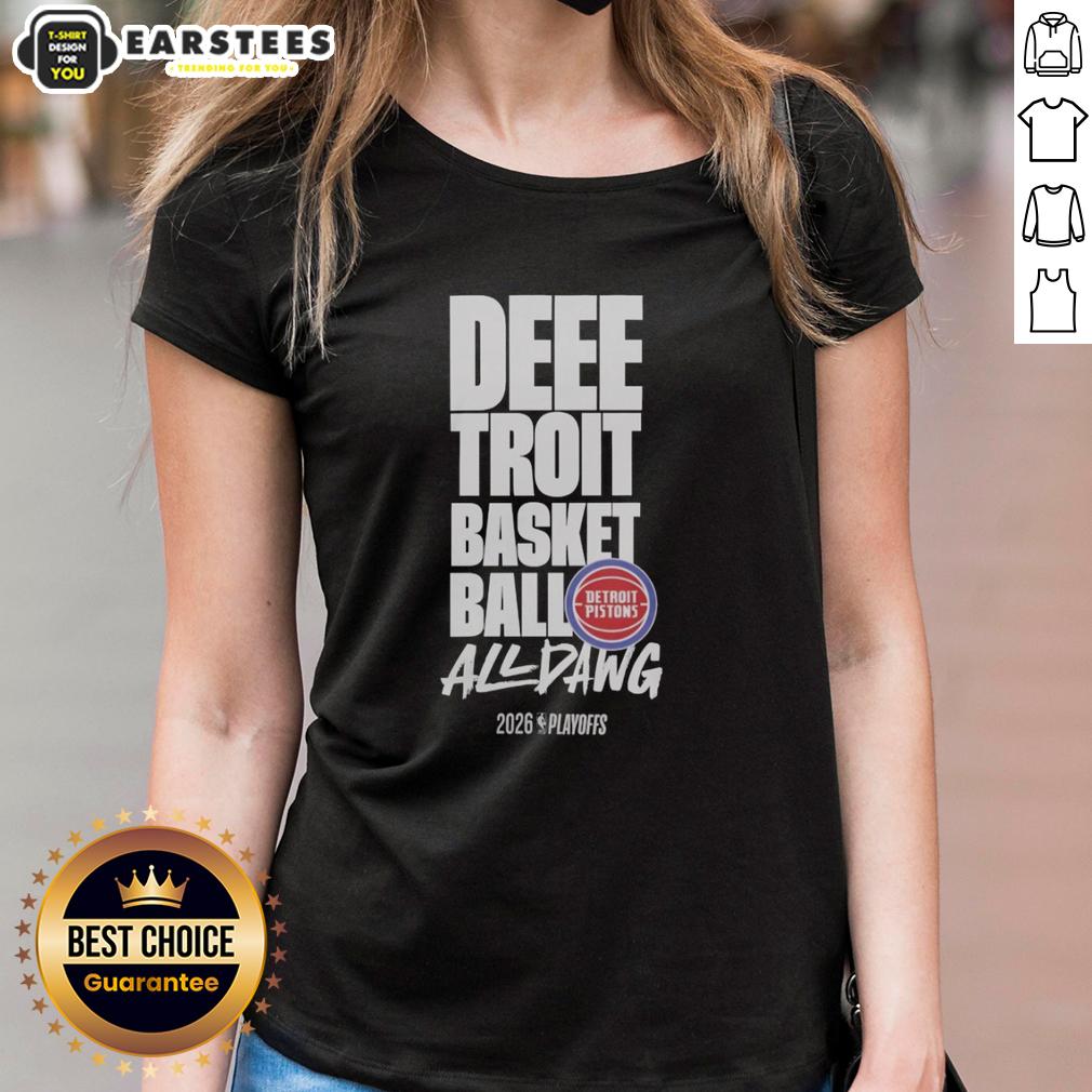 Hot Detroit Pistons Playoffs 26 Mantra All Dawg T-Shirt - Image 3