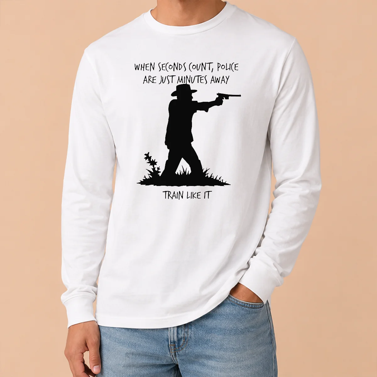 Happy Official When Seconds Count Police Are Just Minutes Away Train Like It Shirt - Image 6