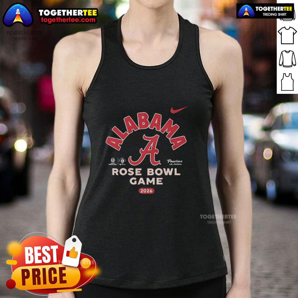 Official Alabama Crimson Tide Football Rose Bowl Game 2026 T-Shirt - Image 4