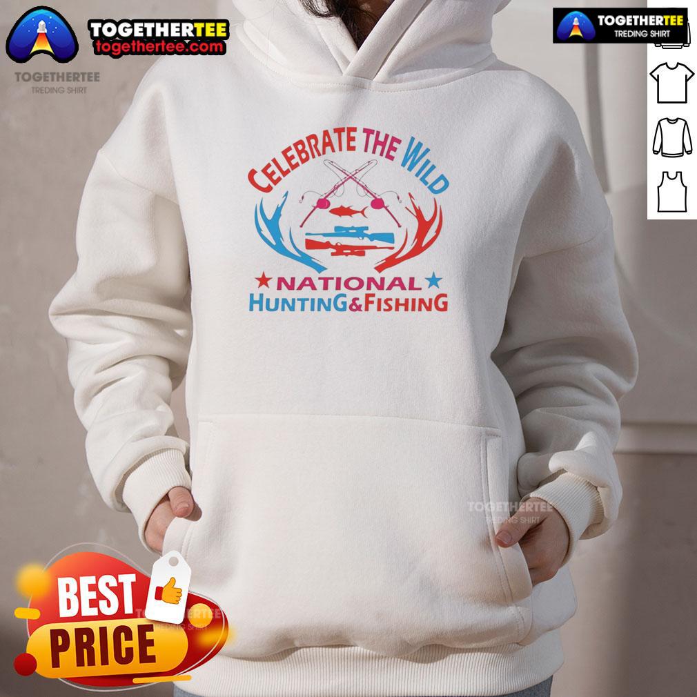 Official Celebrate The Wild National Hunting And Fishing T-Shirt - Image 2