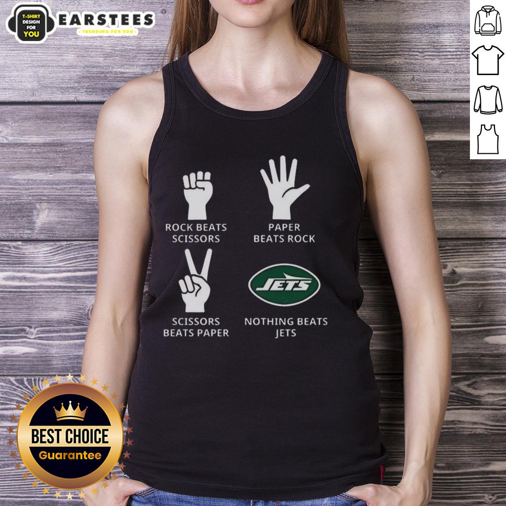 Official Nothing Beats New York Jets Football Logo T-Shirt - Image 4