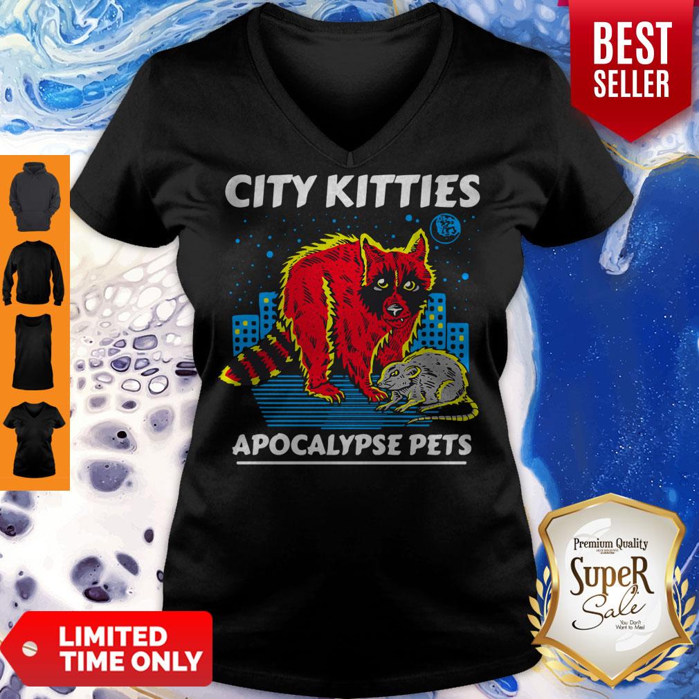 Funny City Kitties Apocalypse Pets Shirt - Image 2