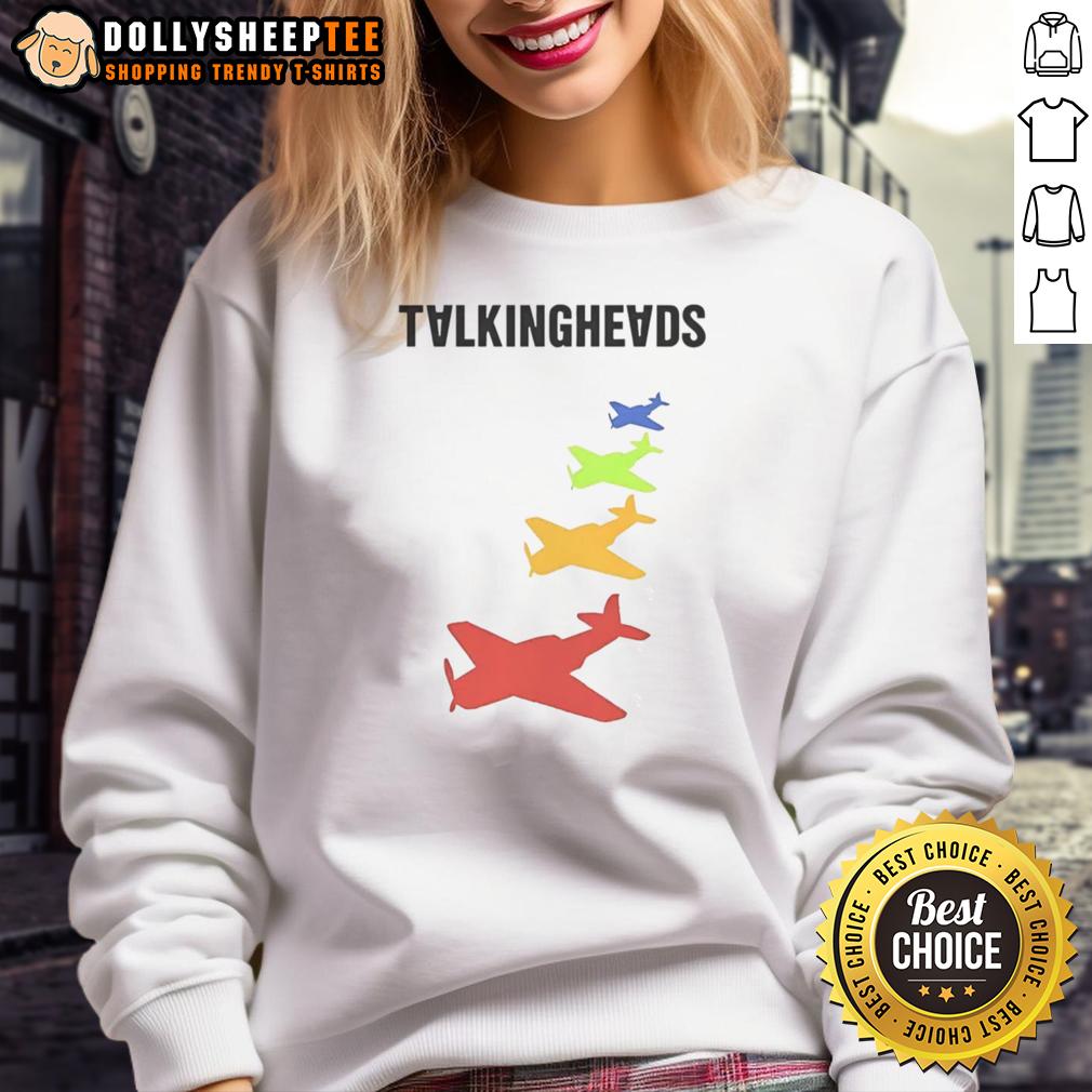 Top Talking Heads Remain In Light Planes T-Shirt - Image 5