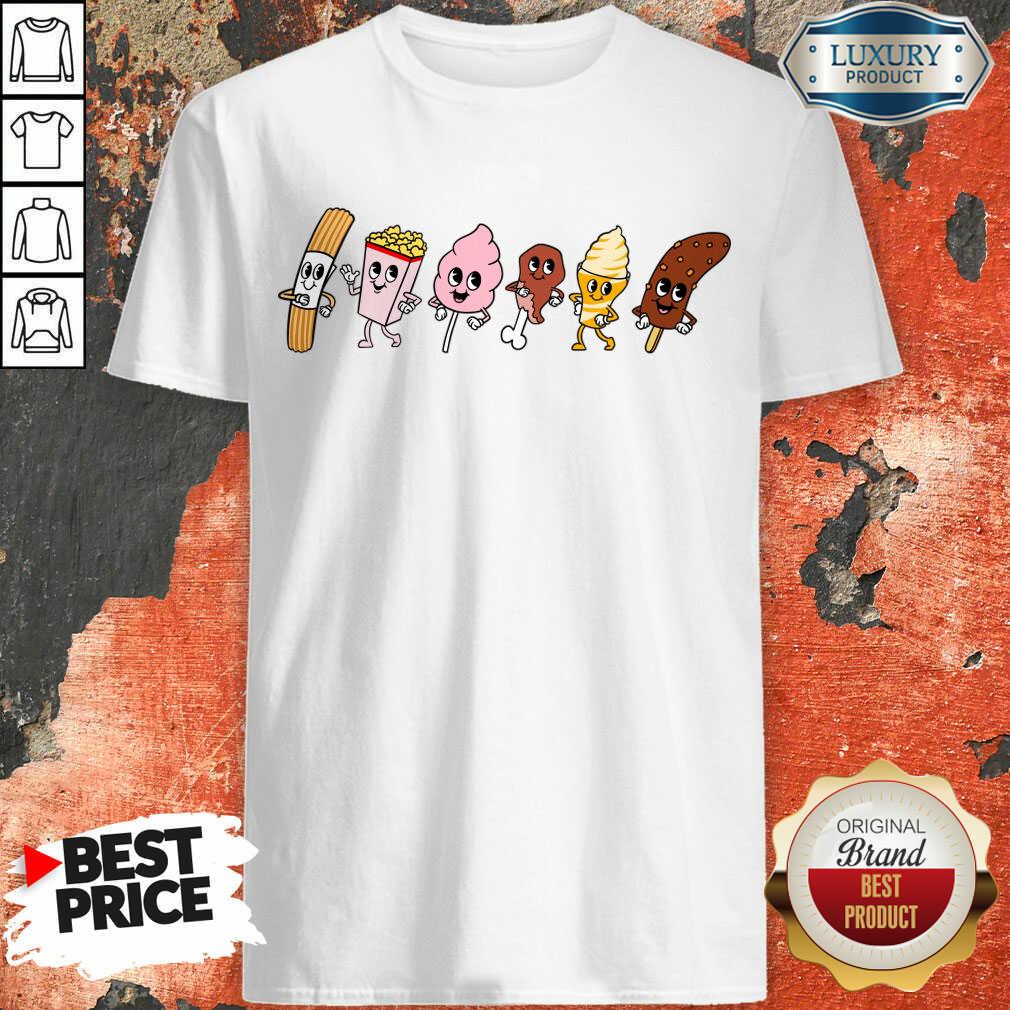 Lets All Go To A Theme Park Shirt