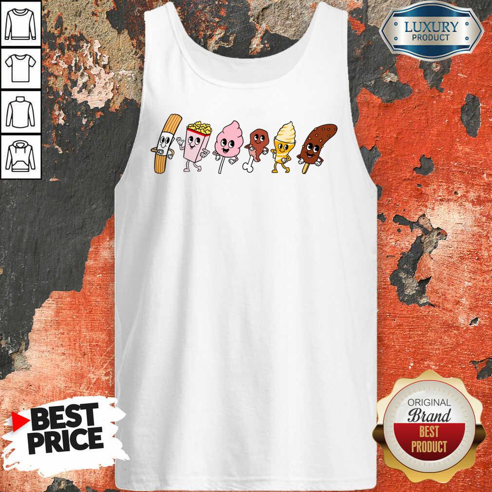 Lets All Go To A Theme Park Shirt - Image 2