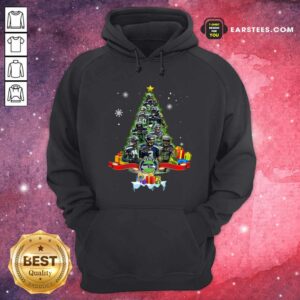 Alternative view of Top Seattle Seahawks Player Signatures Christmas Tree Shirt