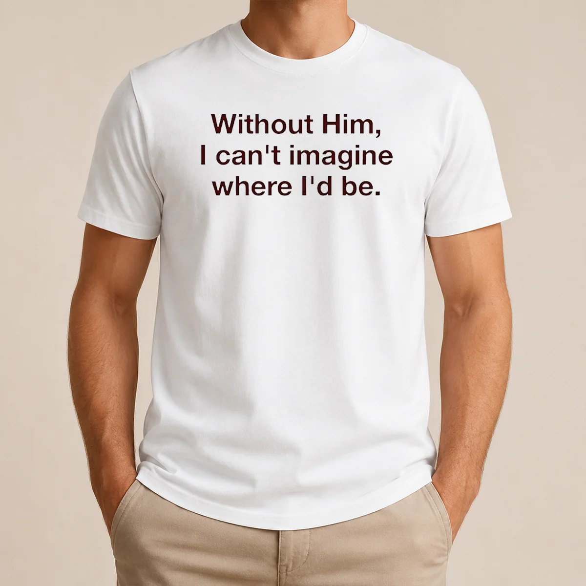 Nice God Is The Best Part Of My Life Without Him I Can't Imagine Where I'D Be Shirt