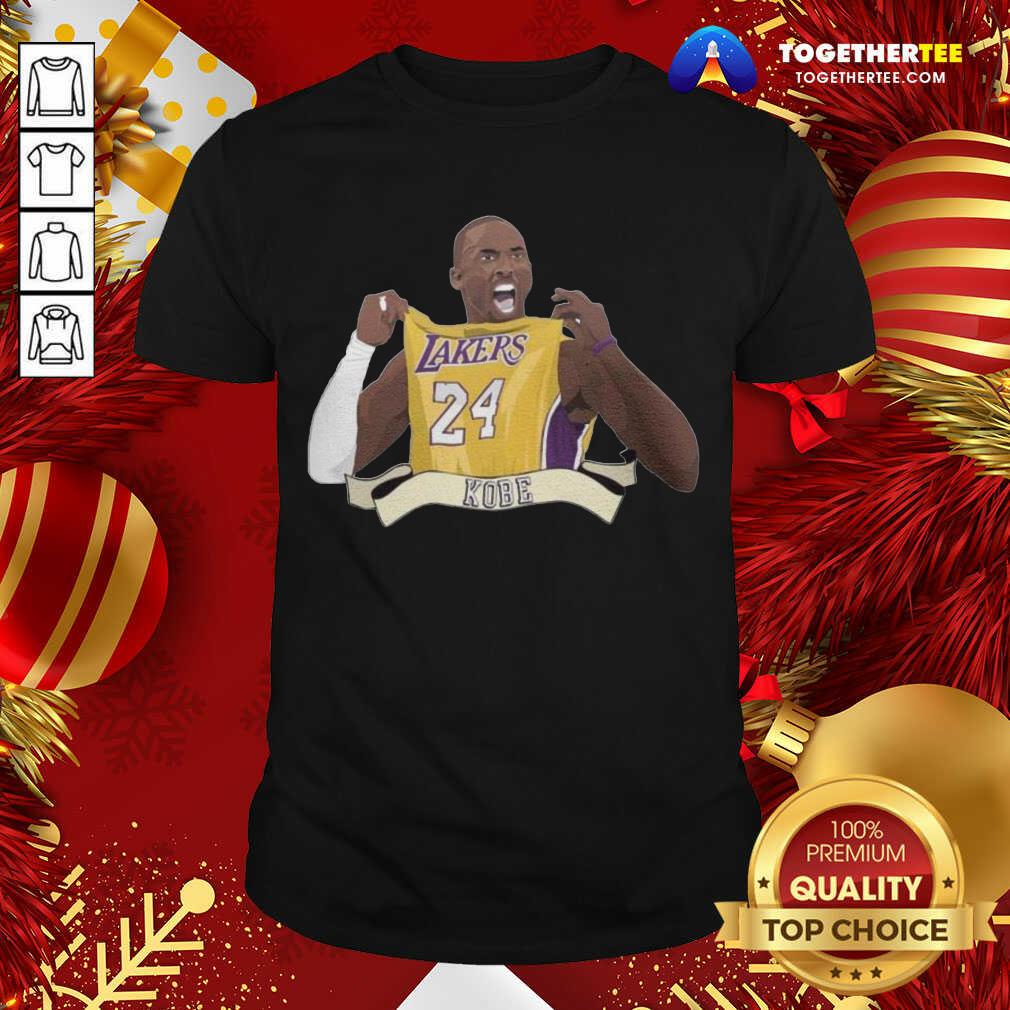 Premium Kobe Bryant 24 Los Angeles Lakers Shirt