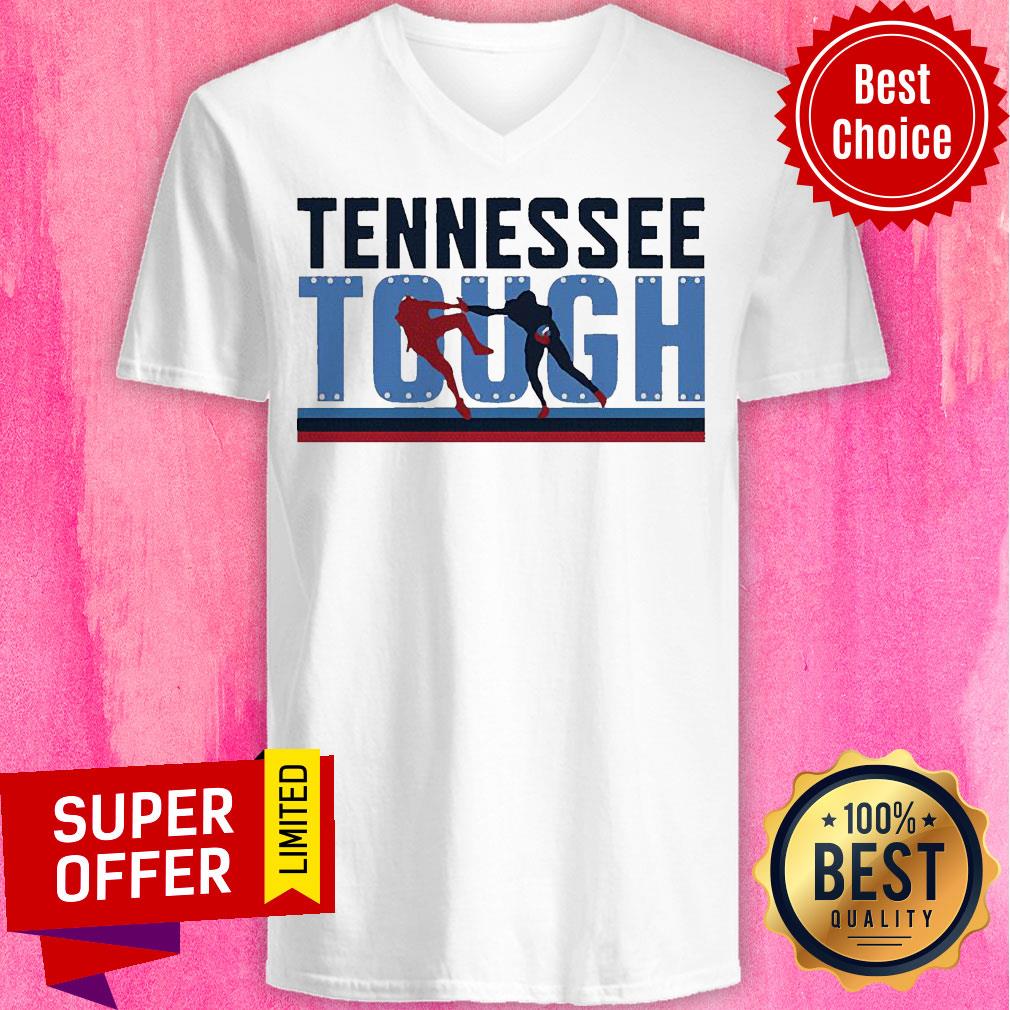 Funny Tennessee Tough Nashville Footbal Shirt - Image 3