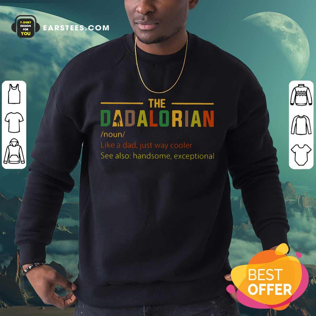 Nice The Dadalorian Noun Shirt - Image 3