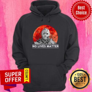 Alternative view of Jason Voorhees No Lives Matter Moon Halloween Shirt