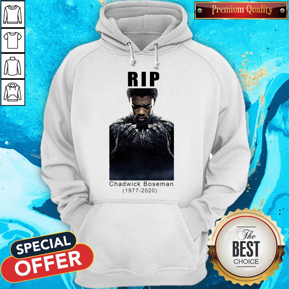 Rip Chadwick Boseman Black Panther 1977 2020 Thank You For The Memories Signature Shirt - Image 5