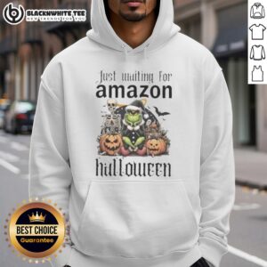 Alternative view of Pretty Grinch Just Waiting For Amazon Halloween T-Shirt