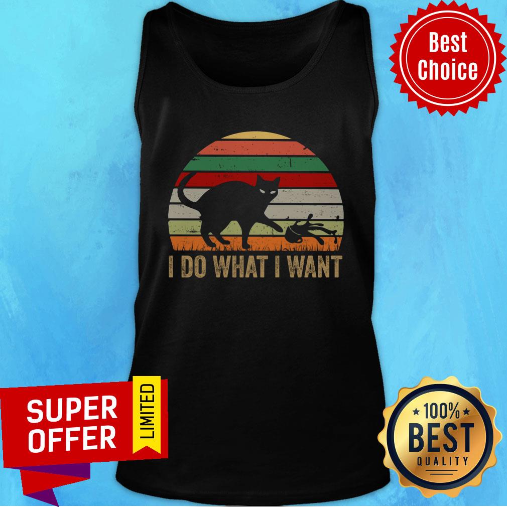 Vintage I Do What I Want Cat Shirt - Image 2