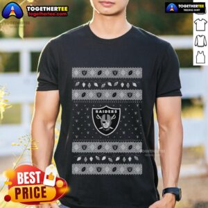 Nice Las Vegas Raiders Holiday Christmas T-Shirt