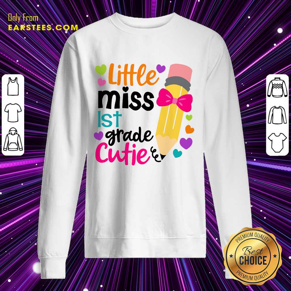Pretty Little Miss 1st Grade Cutie Shirt - Image 3