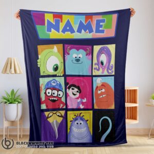 Original Hot Disney Cartoon Monsters Inc Movie Blanket Customize Blanket