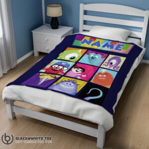 Alternative view of Original Hot Disney Cartoon Monsters Inc Movie Blanket Customize Blanket