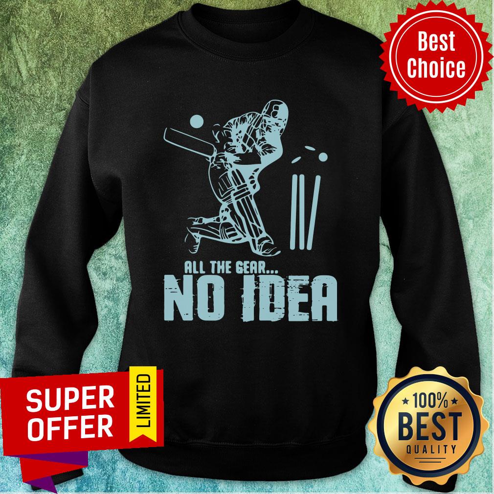 Awesome Hockey All The Gear No Idea Shirt - Image 5