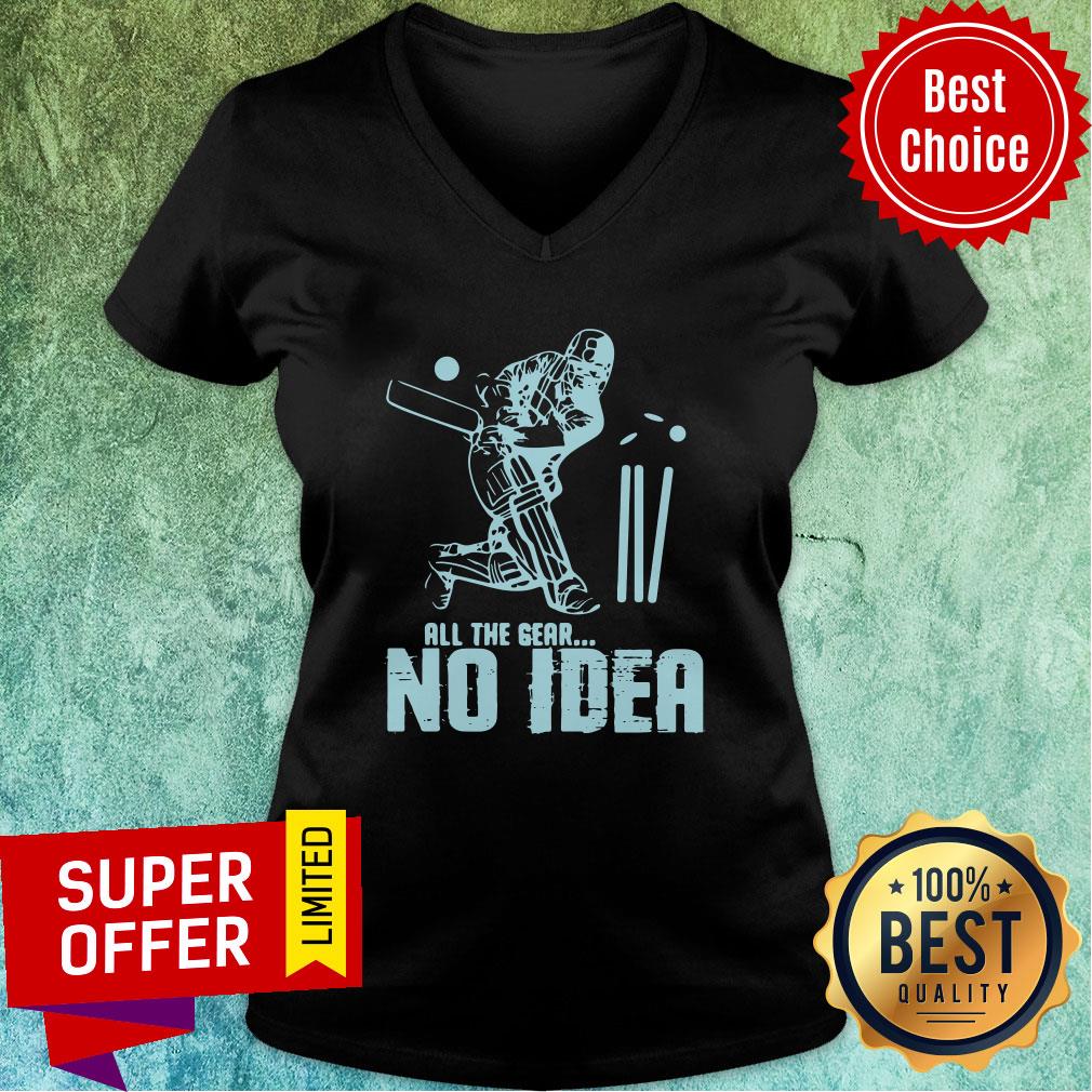 Awesome Hockey All The Gear No Idea Shirt - Image 3
