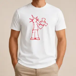 Awesome Statue Of Liberty New York City Sketch Art Doodle Minimal Line Drawing Shirt