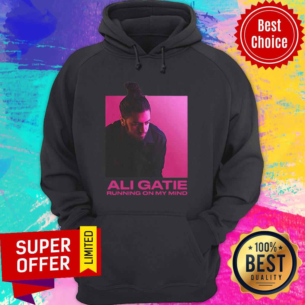 Official Ali Gatie – Running On My Mind Shirt - Image 3