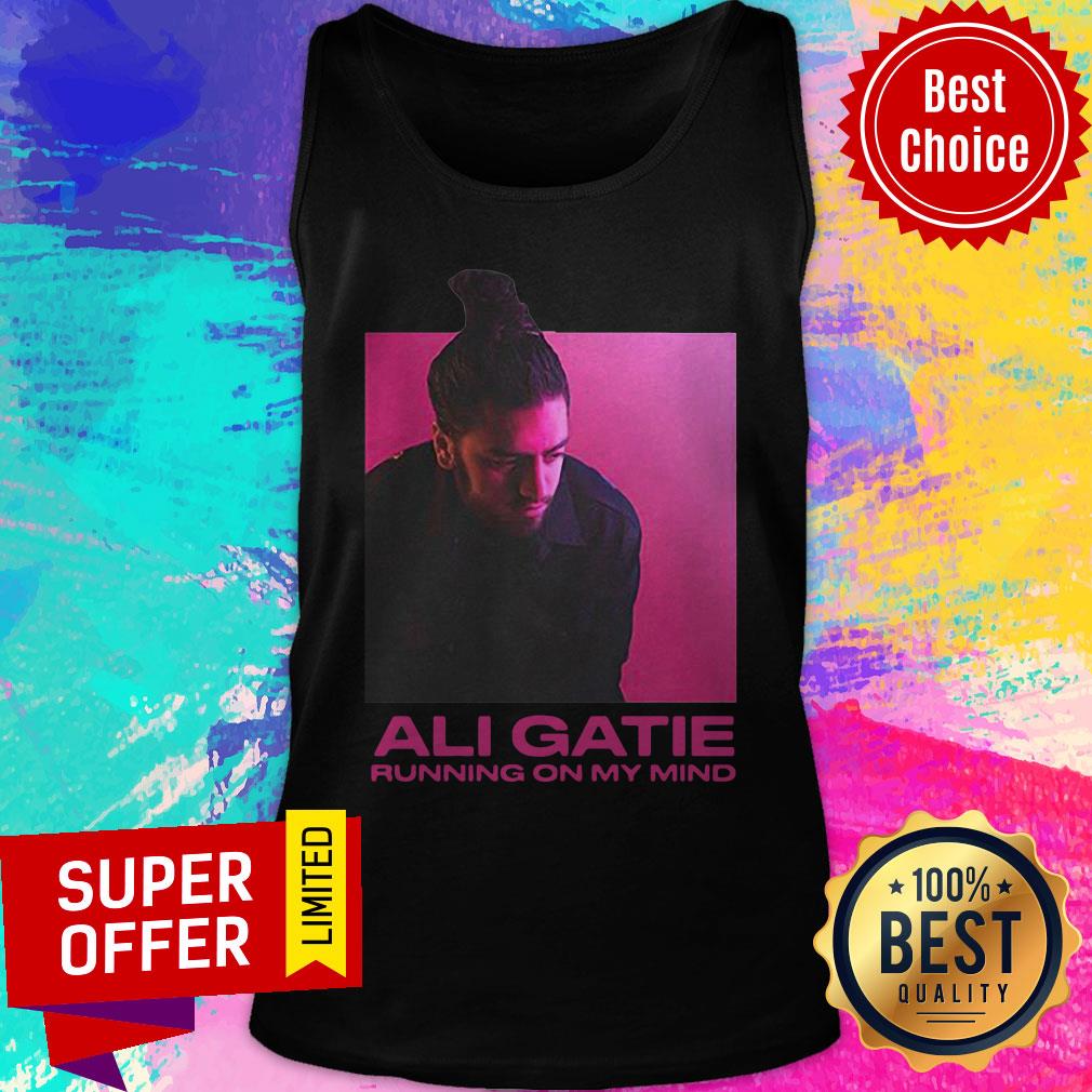 Official Ali Gatie – Running On My Mind Shirt - Image 5