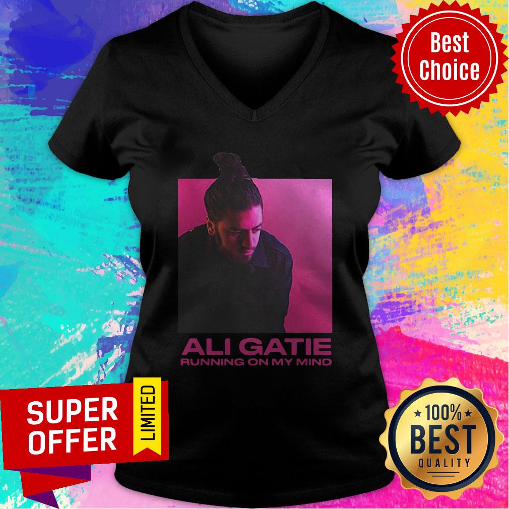 Official Ali Gatie – Running On My Mind Shirt - Image 4
