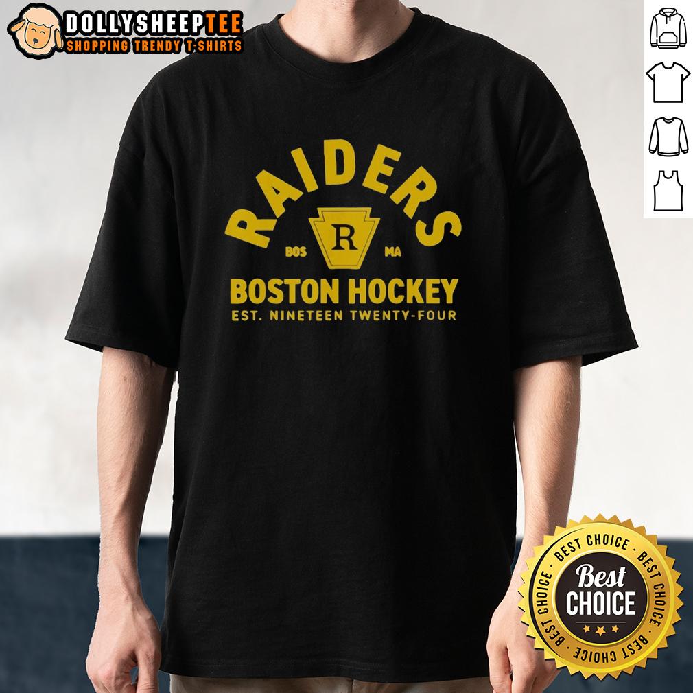 Top Raiders Boston Hockey Est 1924 Rozanov 81 T-Shirt