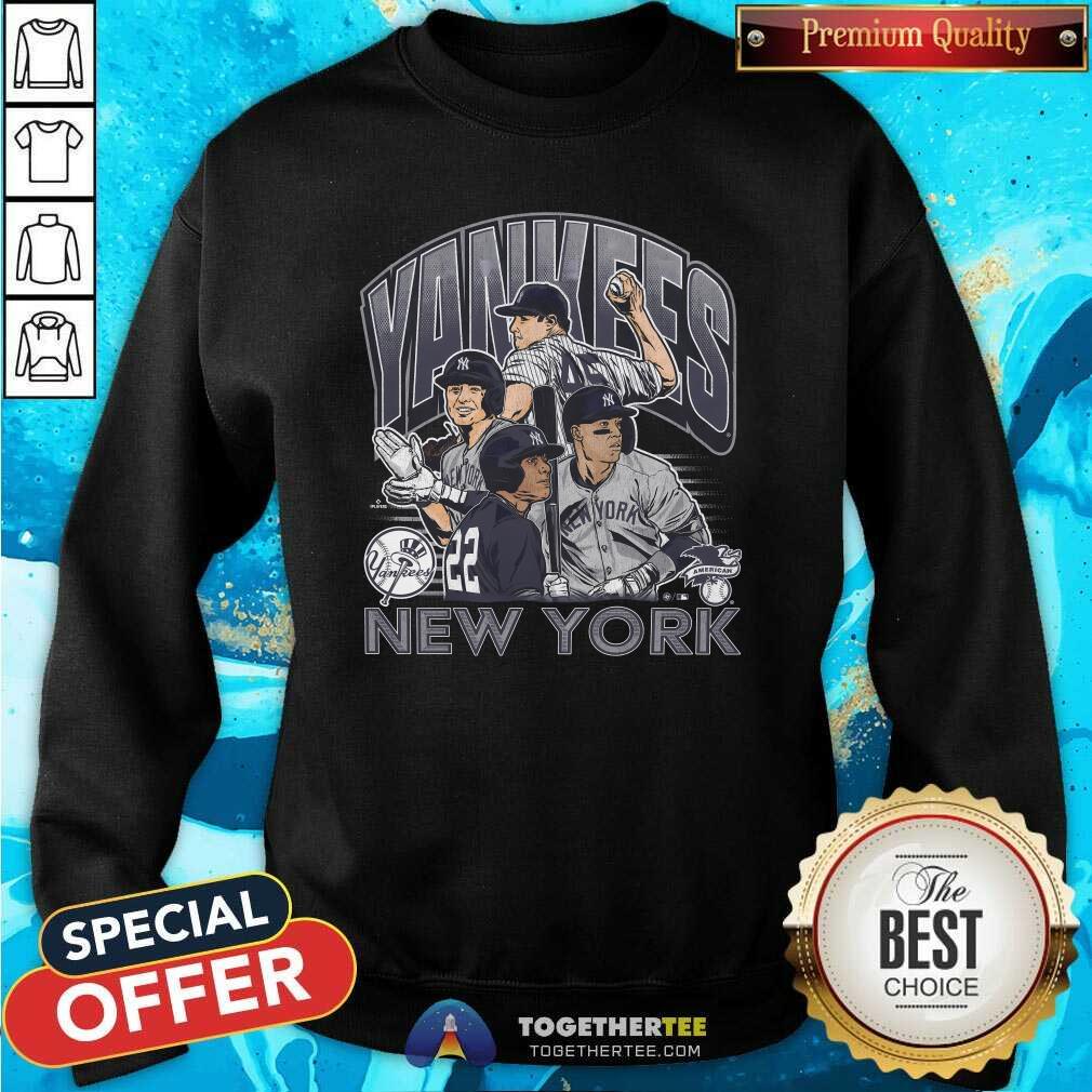 Nice New York Yankees Multi Player MLB T-Shirt - Image 3