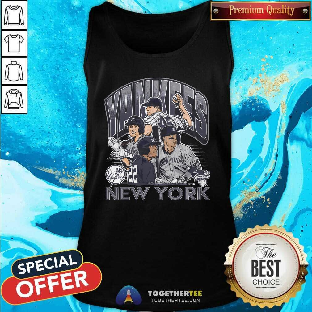 Nice New York Yankees Multi Player MLB T-Shirt - Image 4