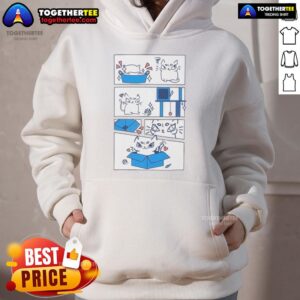 Alternative view of Original The Cat And His Love Of The Box Ure Cute T-Shirt