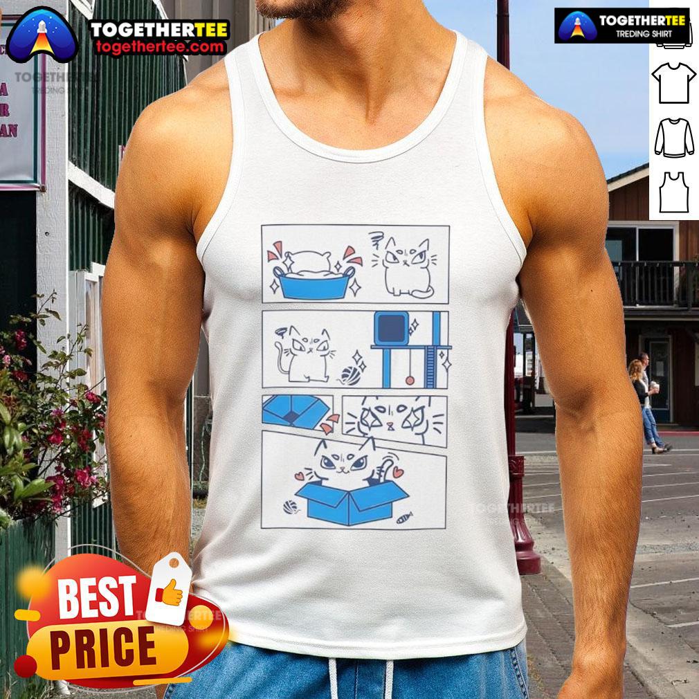 Original The Cat And His Love Of The Box Ure Cute T-Shirt - Image 4