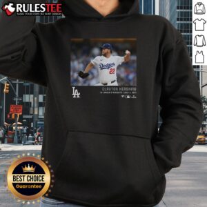 Alternative view of Official Los Angeles Dodgers Clayton Kershaw 3K Career Strikeouts T-Shirt