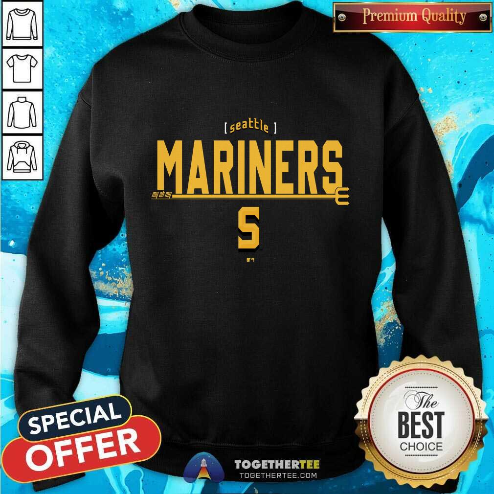 Seattle Mariners Royal City Connect T-Shirt - Image 4